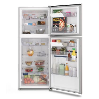 Geladeira Electrolux Frost Free com AutoSense 432L Efficient Duplex Inox Look